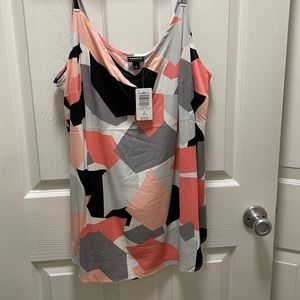 NWT torrid size 2 Geo print cami